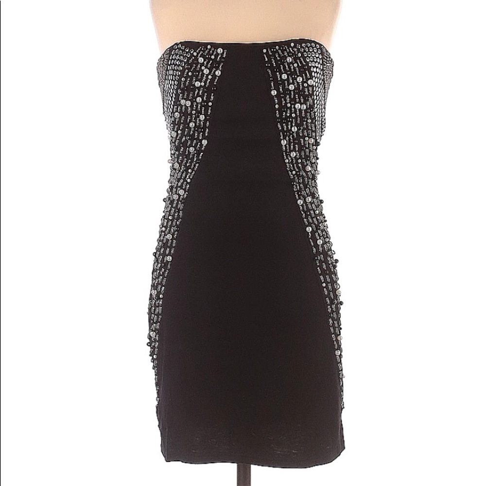 Do & Be Black Beaded Dress
